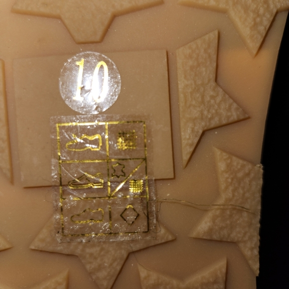 Anthropologie Jeffrey Campbell Shelter Sneakers Brown Satin Black Beaded 10 - Picture 7 of 10